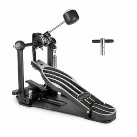 5 Core Bass Drum Pedal Mount Adjustable Felt Beater Head Single Chain Heavyduty Kick Drum Foot Pedal