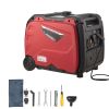 Inverter Generator, 4200W Peak Watt Quiet Inverter Generator, Electric Start Inverters Generators for Home Outdoor, Gas Powered, Stable Power