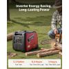 Inverter Generator, 4200W Peak Watt Quiet Inverter Generator, Dual Fuel Inverters Generators for Home Outdoor, Gas & LPG Powered, Stable Power