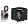 30 Amp Generator Cord and Power Inlet Box Kit, 25 FT, NEMA L14-30P/L14-30R STW 10 AWG Generator Power Extension Cord with Twist Lock Connector