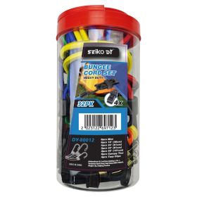 32-piece Set Of Rope Hooks, Elastic Ropes For Outdoor Awnings (Option: YW055)
