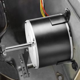 1/5HP RV AC Fan Motor AC115V 2.6A 1650RPM Single Phase With 5uf/370V Capacitor (Option: black)