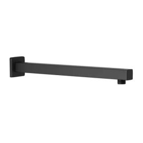 Shower Arm With Flange, 1/2 NPT Tapered Threads, Rain Shower Head Arm, Wall Mount Shower Extension Arm (Option: Defaulttitle)