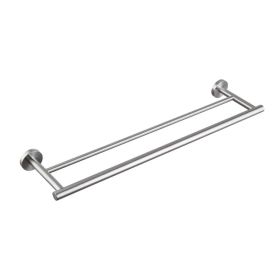 23.6 Inch Double Towel Bar, Bathroom Towel Bar Wall Mount, 304 Stainless Steel Bathroom Towel Racks Towel Rods (Option: Defaulttitle)