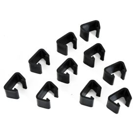 Furniture Clips, Outdoor Sectional Couch Connectors, Wicker Furniture Chair Clamps For A Module Patio Sofa, Set Of 10 (Option: black)